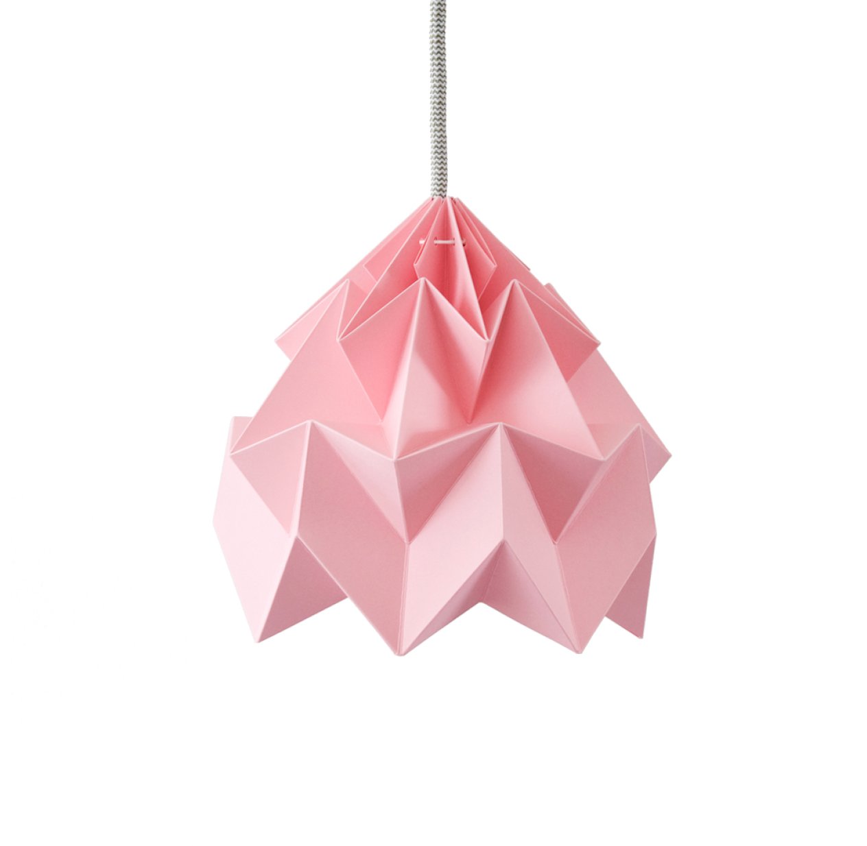 Petite suspension Origami Moth Rose